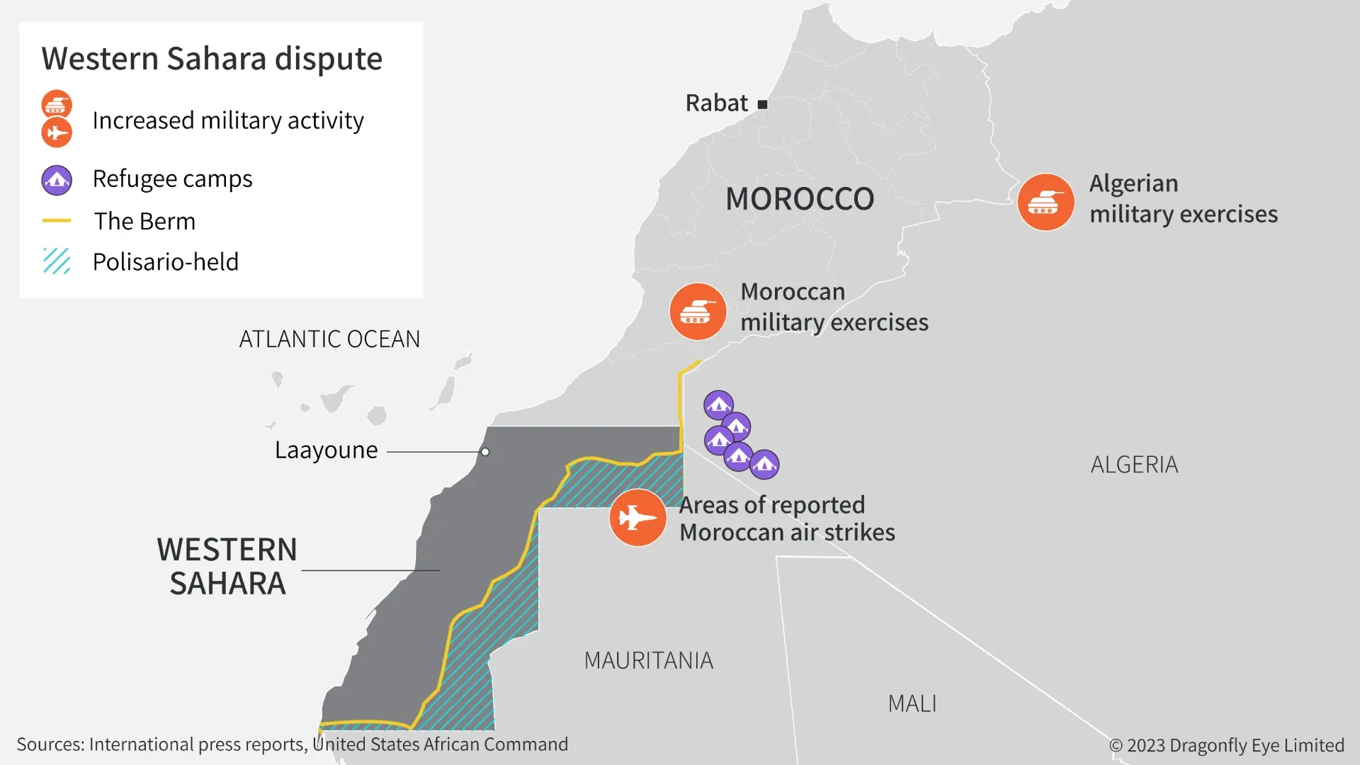 Algeria / Morocco | Conflict And Business Risks | Dragonfly Intelligence